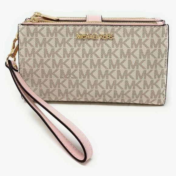 Michael Kors Authentic Jet Set Double Wristlet - Picture 1 of 6